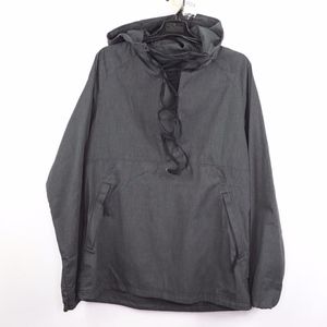 New NAU Popu Lace Pullover Lightweight Hoodie Gray